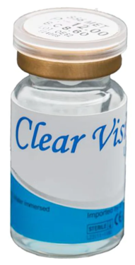 Clear Vision Pair of Contact Lenses